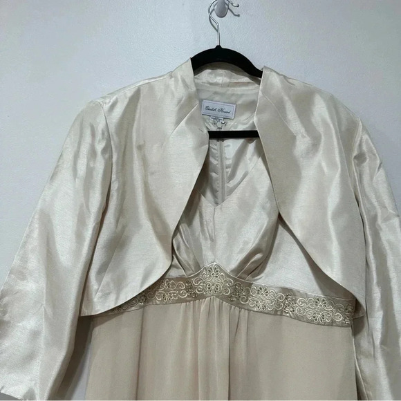 🍁 Elizabeth Howard formal dress with jacket 16 Y2K - Picture 6 of 12